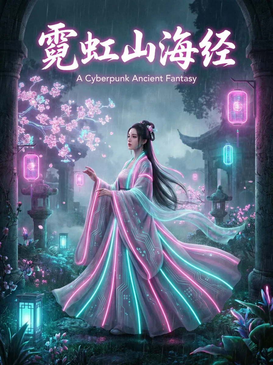 斗罗大陆134集免费观看完整版 古风奇缘短剧 - 霓虹山海经海报